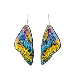 Sparkly Butterfly Wing Earrings