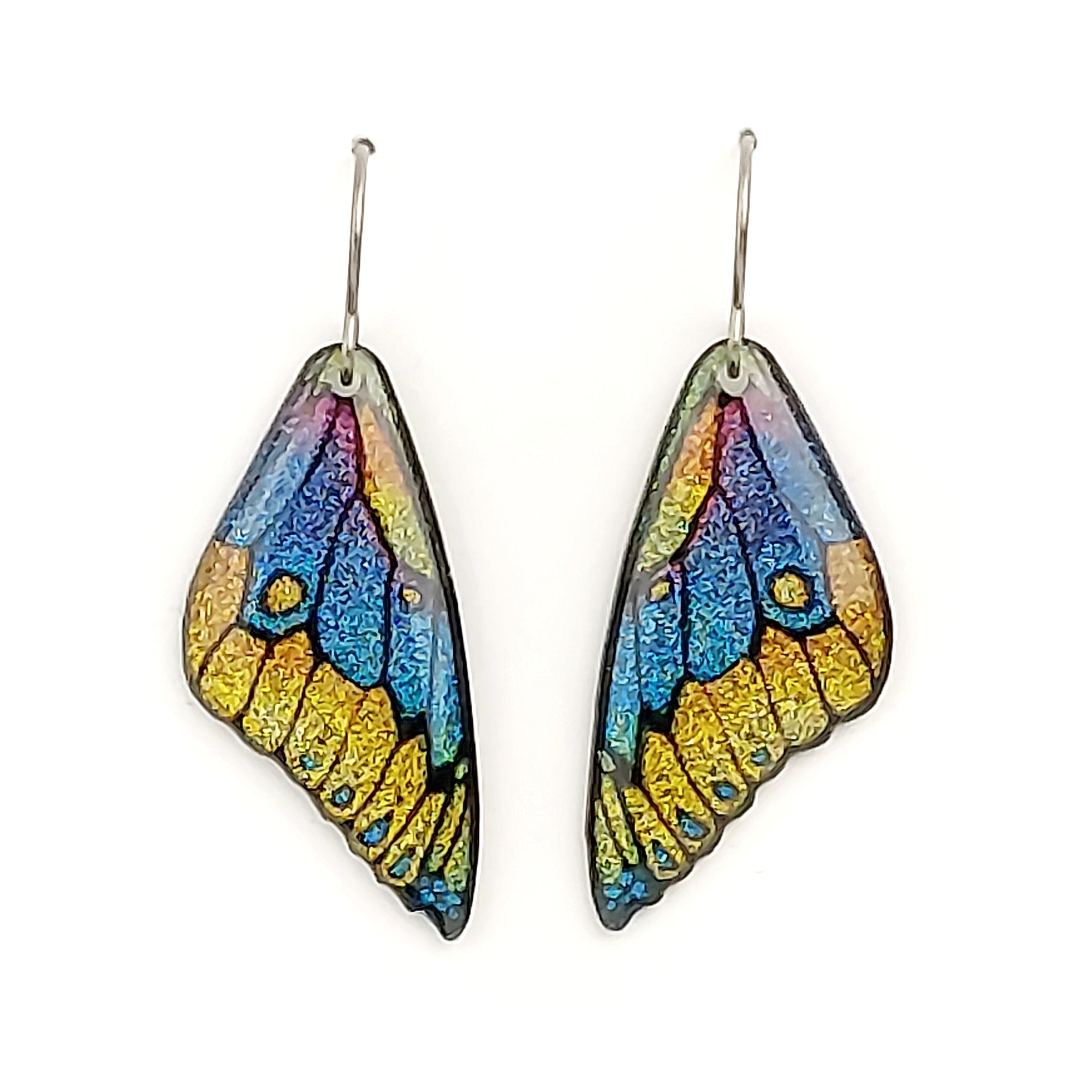 Magical Sparkle Butterfly Wing Earrings