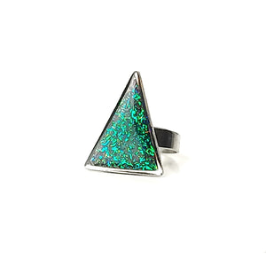 #9 (1) Triangle Adjustable Stainless Steel Ring