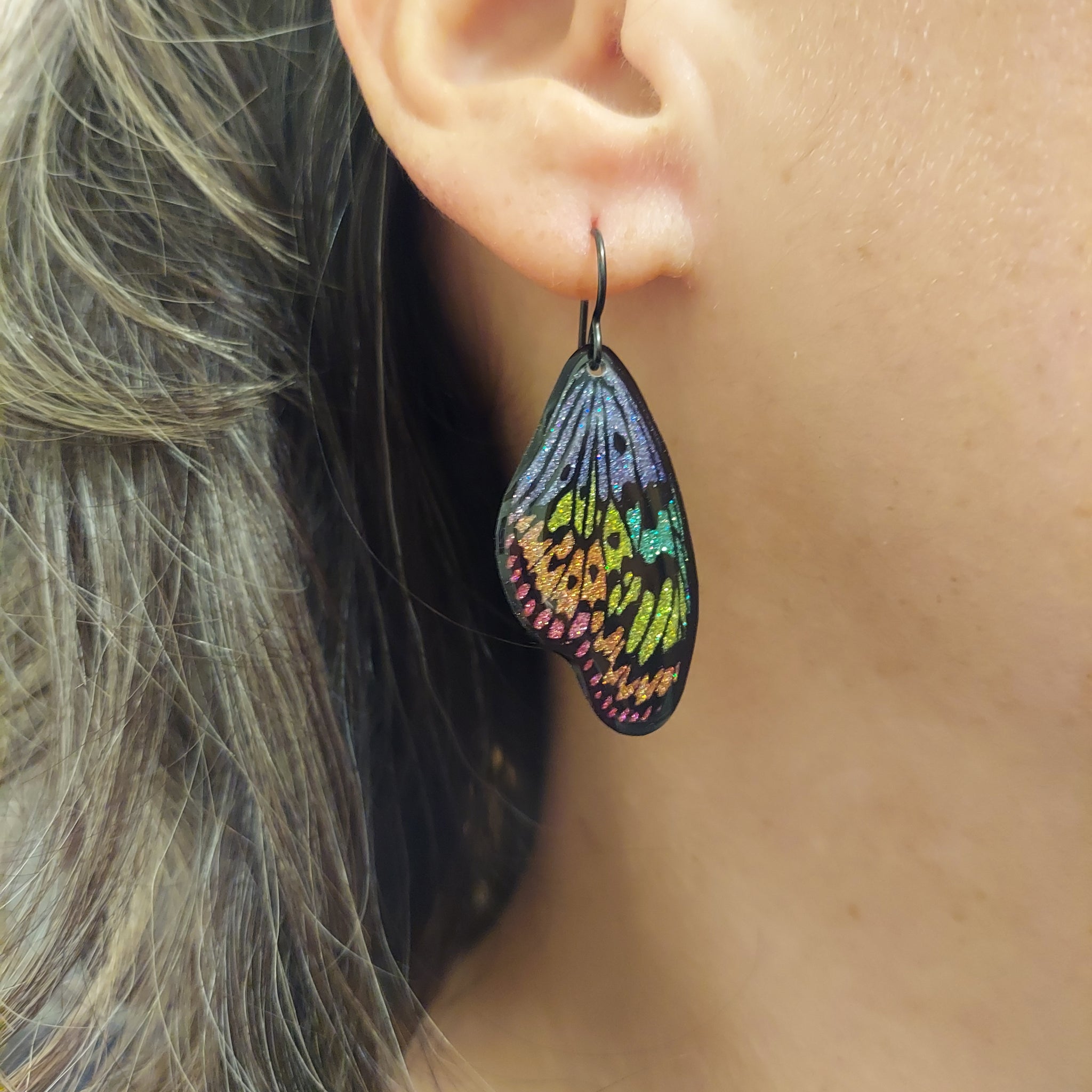 Buy 6 Pairs Earring Fairy for Women Butterfly Wing Earrings Multicolored  Fairy Earrings Handmade Earrings for Women Earrings Butterfly Dangle  Earrings for Wedding Jewelry, Metal, alloy at Amazon.in
