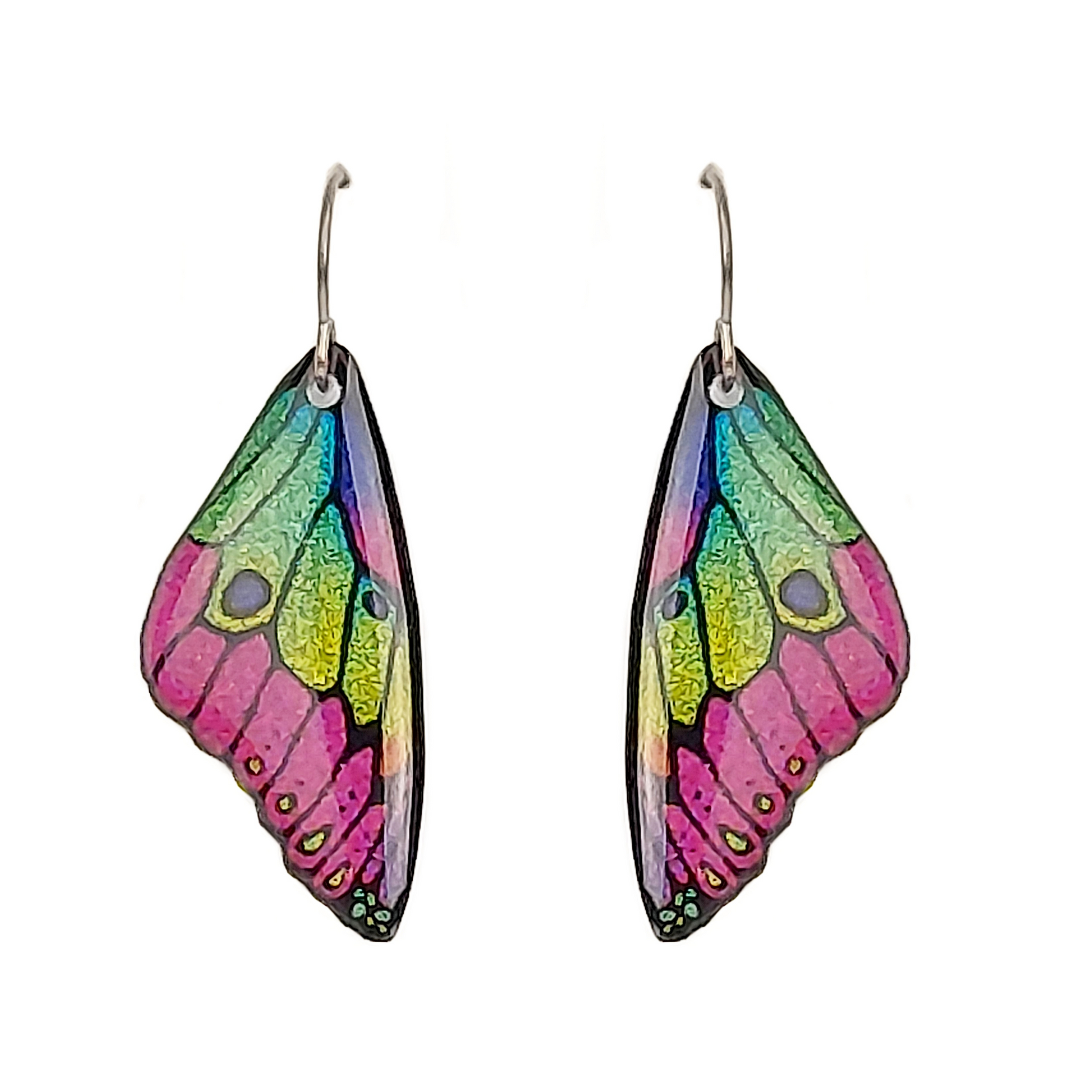 Handpainted Butterfly Earrings - Blue Morpho - Mini – Original Women