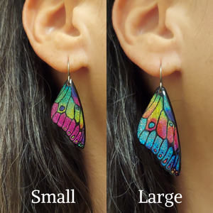 Magical Sparkle Butterfly Wing Earrings